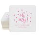 Confetti Dots Oh My Square Coasters Image 1 of 3