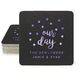 Confetti Dots Our Day Square Coasters Image 2 of 4