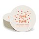Confetti Dots Trick or Treat Round Coasters Image 2 of 2