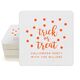 Confetti Dots Trick or Treat Square Coasters Image 2 of 2