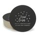 Confetti Dots True Love Round Coasters Image 2 of 2