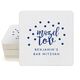 Confetti Mazel Tov Square Coasters Image 1 of 3