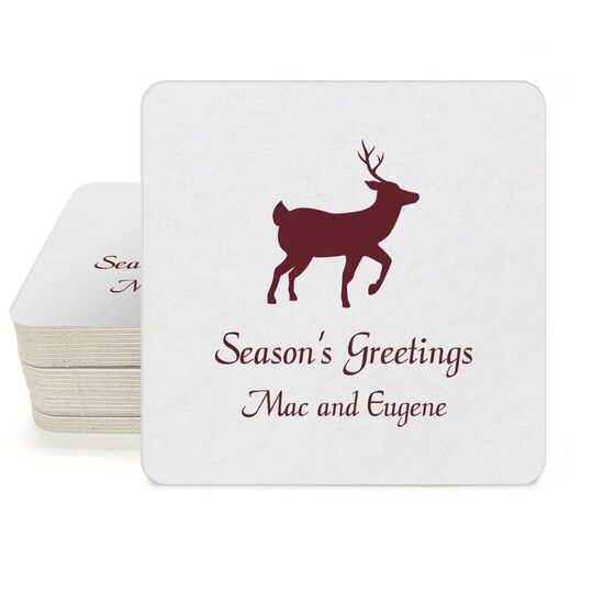 Deer Park Square Coasters