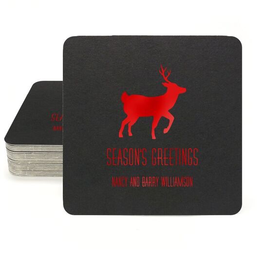 Deer Park Square Coasters