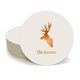 Deer Buck Round Coasters Image 1 of 3
