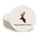 Deer Buck Round Coasters Image 3 of 3