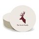 Deer Buck Round Coasters Image 2 of 3