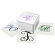 Design Your Own Single Initial Square Coasters Image 1 of 2