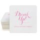 Drink Up Square Coasters Image 3 of 4