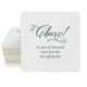 Elegant Cheers Square Coasters Image 4 of 7