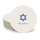 Traditional Star of David Round Coasters Image 2 of 2