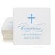 Fleur De Lis Cross Square Coasters Image 3 of 3