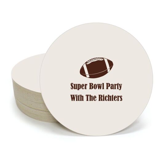 Football Round Coasters