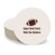 Football Round Coasters Image 1 of 3