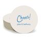 Fun Cheers Round Coasters Image 1 of 7