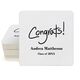 Fun Congrats Square Coasters Image 3 of 3