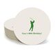 Golf Day Round Coasters Image 1 of 2