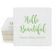Hello Beautiful Square Coasters Image 2 of 4