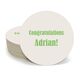 Your Choice of Text Round Coasters Image 1 of 5