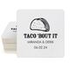Taco Bout It Square Coasters Image 3 of 3