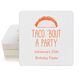 Taco Bout A Party Square Coasters Image 1 of 2