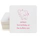 Sweet Elephant Square Coasters Image 1 of 2