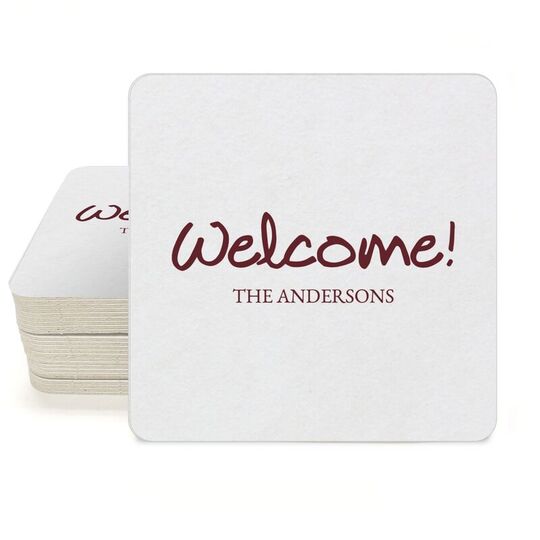 Studio Welcome Square Coasters