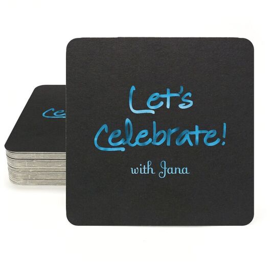 Studio Let's Celebrate Square Coasters