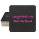Studio Congratulations Square Coasters Image 5 of 6