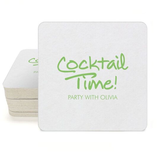 Studio Cocktail Time Square Coasters