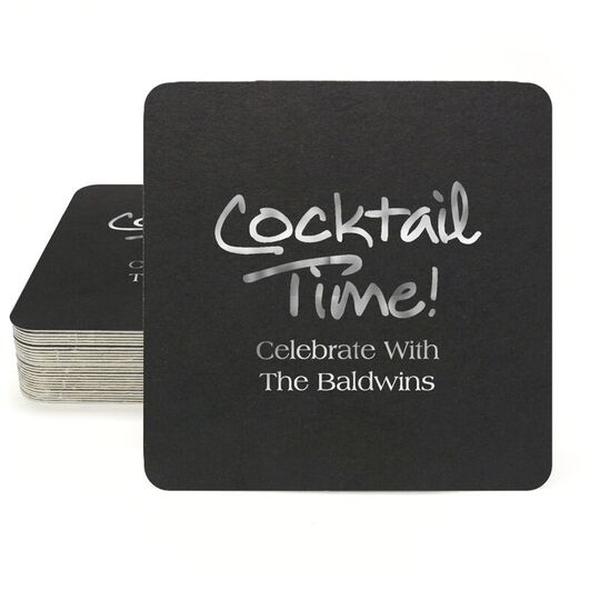 Studio Cocktail Time Square Coasters