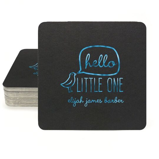 Little Bird Square Coasters
