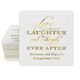 Love Laughter Ever After Square Coasters Image 6 of 6