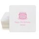Sophisticated Birthday Cake Square Coasters Image 2 of 2