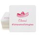 Sombrero Square Coasters Image 1 of 2