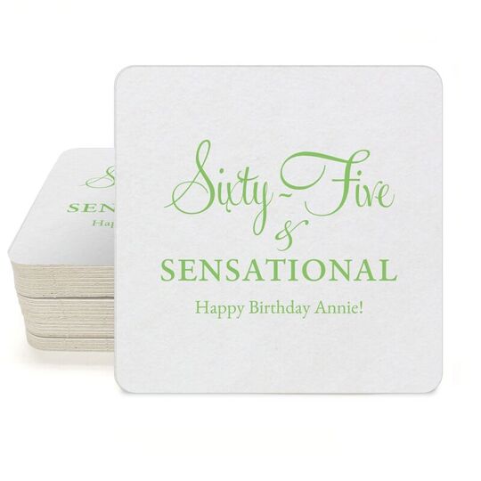 Sixty-Five & Sensational Square Coasters