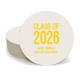 Proud Class of Graduation Round Coasters Image 4 of 5