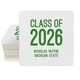Proud Class of Graduation Square Coasters Image 1 of 3
