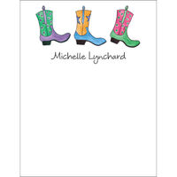 Bright Cowboy Flat Note Cards