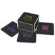 Design Your Own New Year's Eve Square Coasters Image 1 of 2
