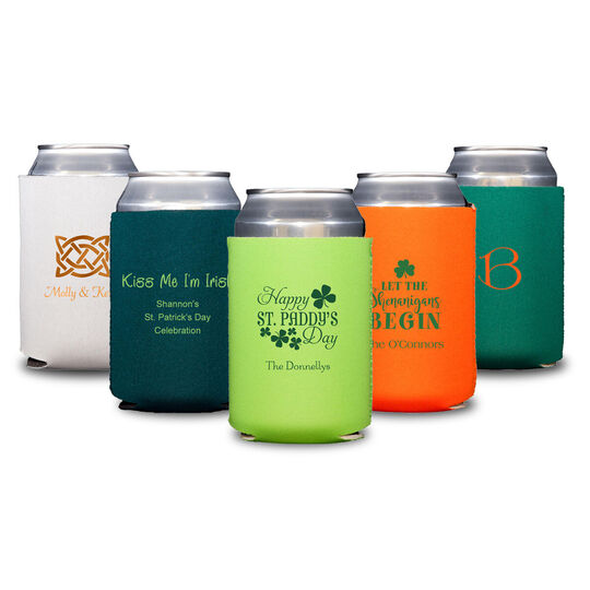 Design Your Own St. Patrick's Day Collapsible Huggers