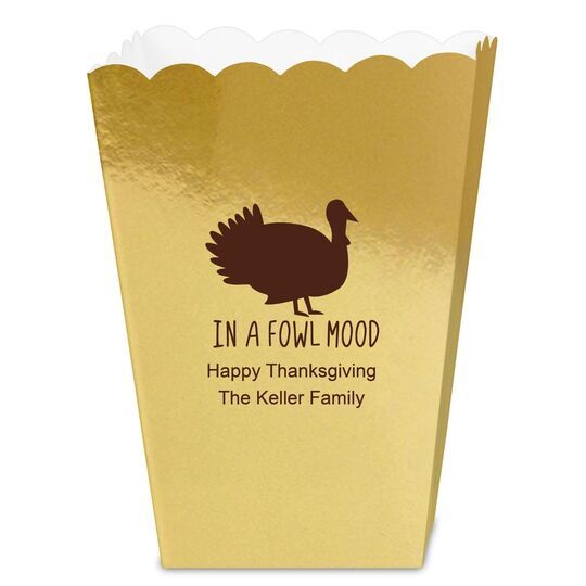 In A Fowl Mood Mini Popcorn Boxes