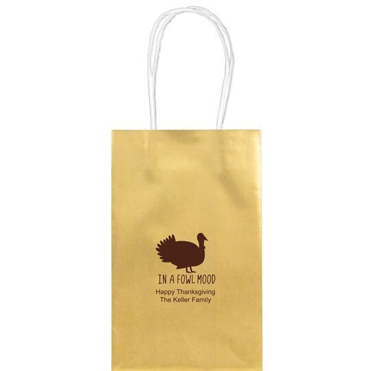 In A Fowl Mood Medium Twisted Handled Bags