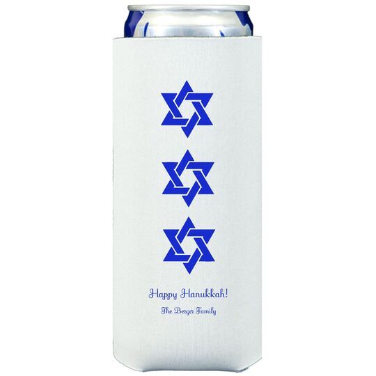 Star of David Row Collapsible Slim Huggers