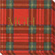 Royal Plaid Caspari Napkins Image 1 of 2