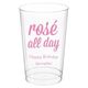Rosé All Day Clear Plastic Cups Image 1 of 3