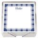 Gingham Square Memo with Acrylic Holder Image 4 of 8