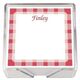 Gingham Square Memo with Acrylic Holder Image 6 of 8