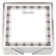 Gingham Square Memo with Acrylic Holder Image 7 of 8