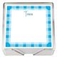 Gingham Square Memo with Acrylic Holder Image 8 of 8